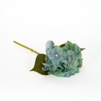 Real Touch Hydrangea 14” Green Mist