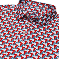 Burlebo Performance Polo - Texas Flag