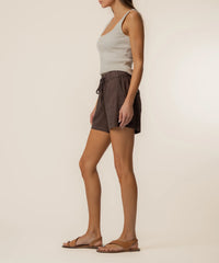 Kut From The Kloth Katana Drawstring Shorts with Porkchop Pockets