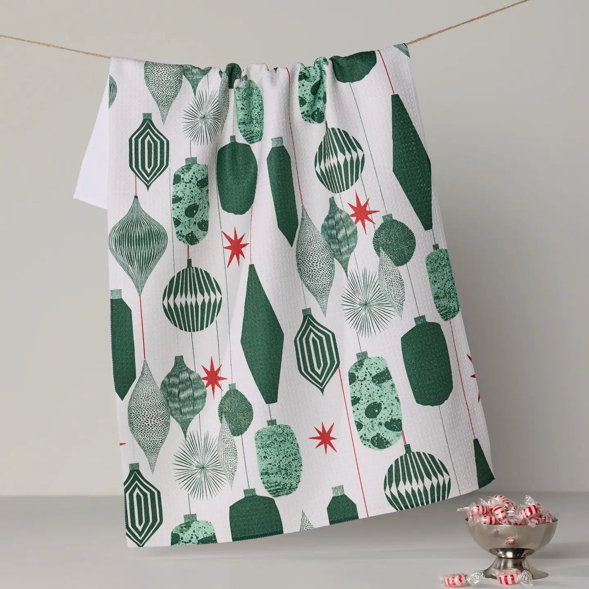 Geometry Alpine Reverly Tea Towel