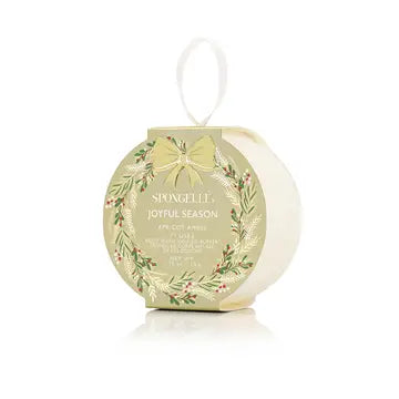 Spongellé Holiday Wreath Body Buffers