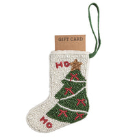 Beaded Stocking Ornaments