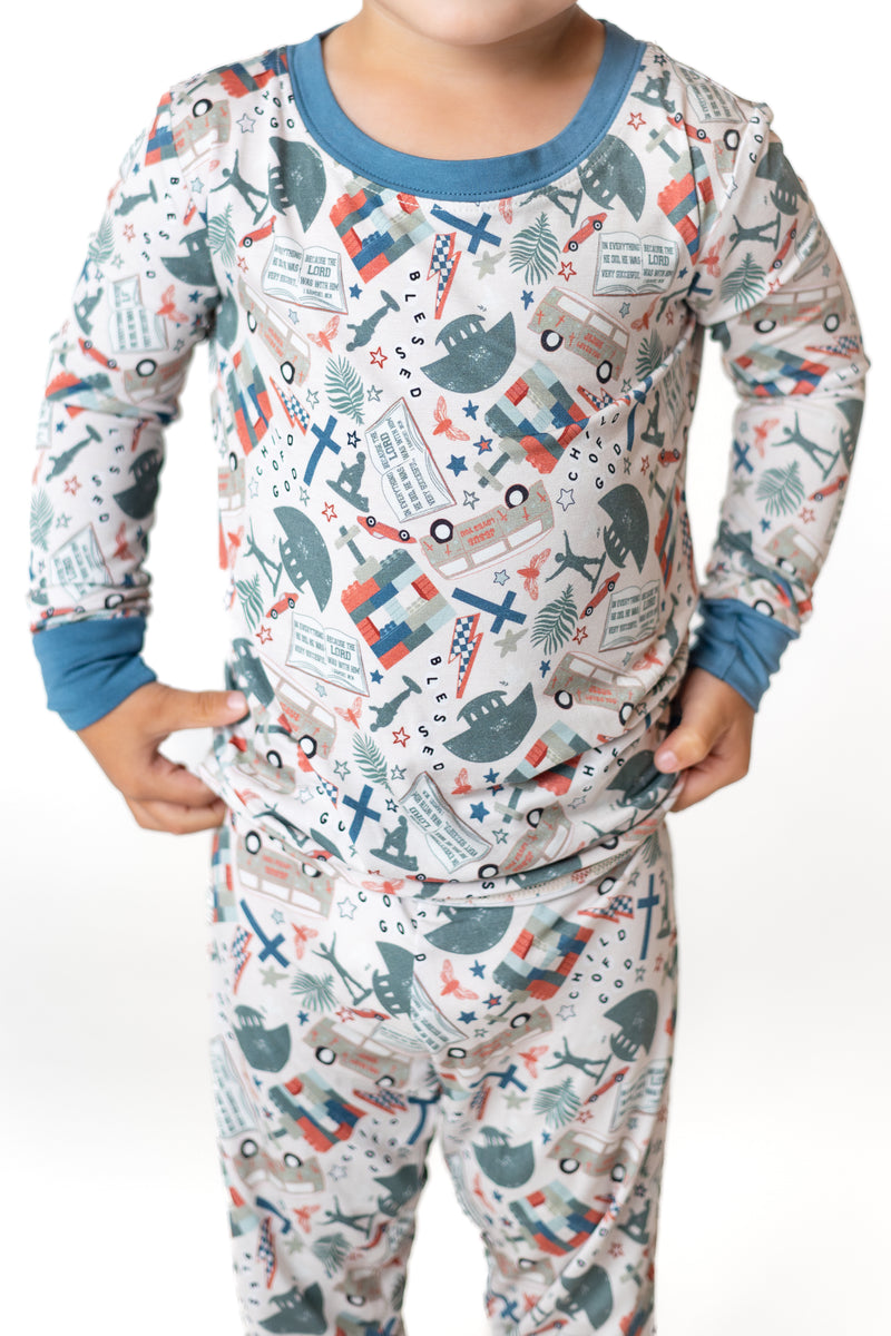 Boosh Baby Child of God Two Piece Pajamas