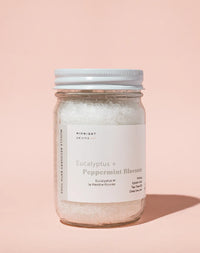 Eucalyptus + Peppermint Blossom Muscle Recovery Bath Soak- 12oz