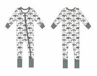 Boosh Baby Boys Cars Pajama Zipper Sleeper
