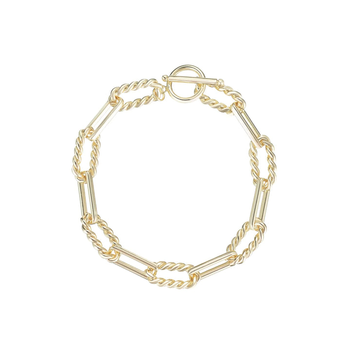 She's Spicy Chain Link Bracelet Gold