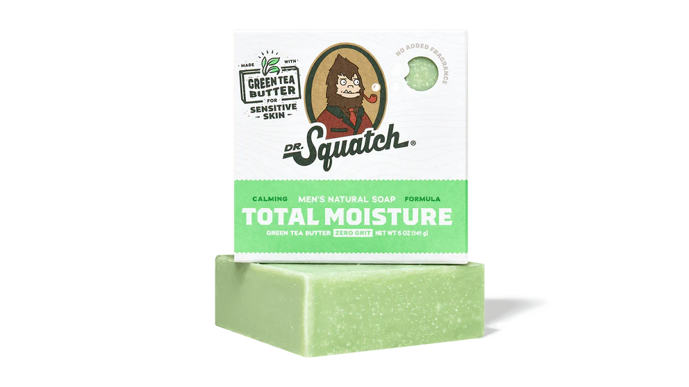 Dr. Squatch Green Tea Butter Total Moisture Soap