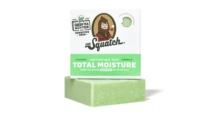 Dr. Squatch Green Tea Butter Total Moisture Soap