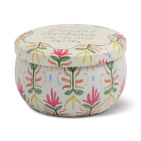 Paddywax Bronzed Gardenia Tulip 2oz Printed Tin