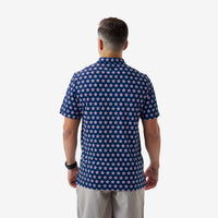 Burlebo Performance Polo - Texas Vintage (Navy)