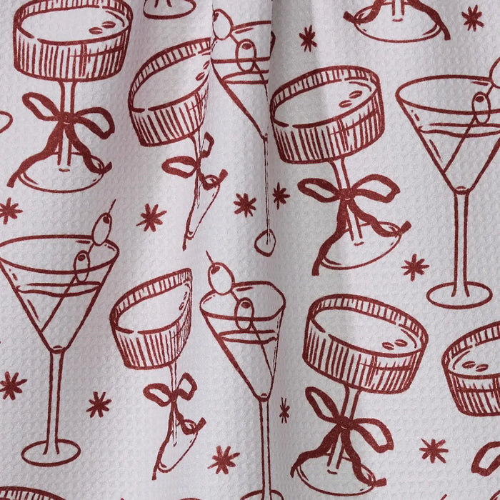 Geometry Soirée Tea Towel