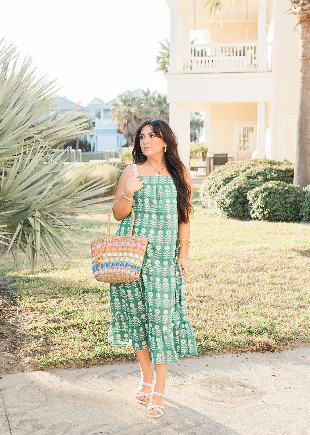 Layerz The Demi Green Dress
