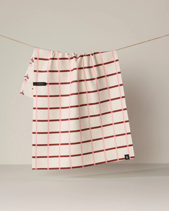 Geometry Fleur Luxe Kitchen Towel