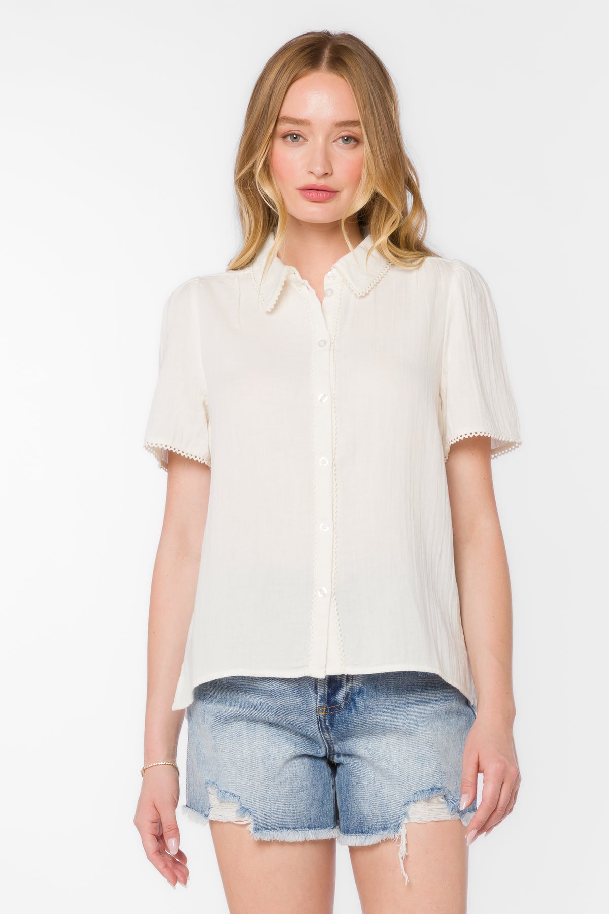 Nadette White Top