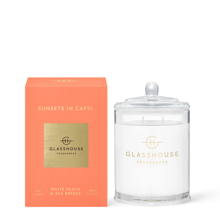 Glasshouse Sunsets in Capri Candle 13.4 oz