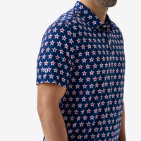 Burlebo Performance Polo - Texas Vintage (Navy)