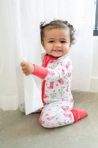 Boosh Baby Pink Cactus Cowgirl Zippy