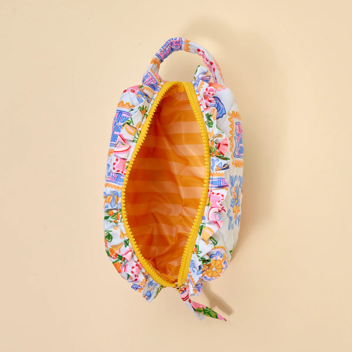 Ciao Bella Quilted Cosmetic Pouch