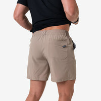 Burlebo Everyday Short - Cobblestone Khaki - Duck Hunt Pocket