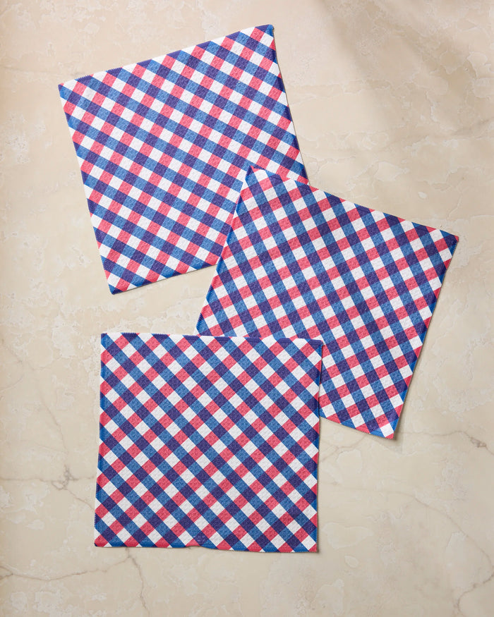 Geometry Heritage Check Dishcloth Set