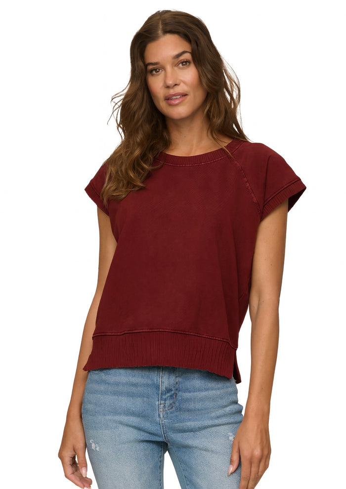 Hana Dolman Washed Lounge Tee