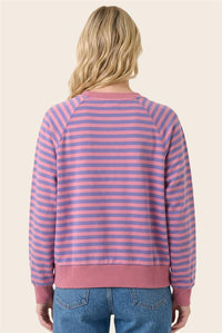 Gina Striped Sweatshirt
