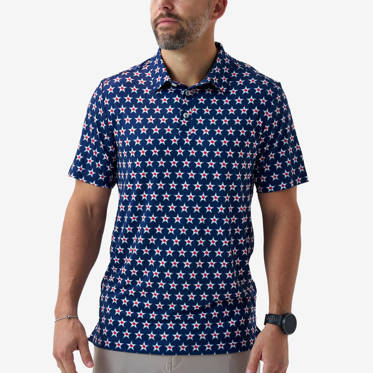 Burlebo Performance Polo - Texas Vintage (Navy)