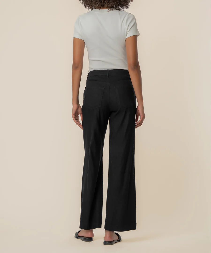 Kut From the Kloth Meg Wide Leg Trouser - Black