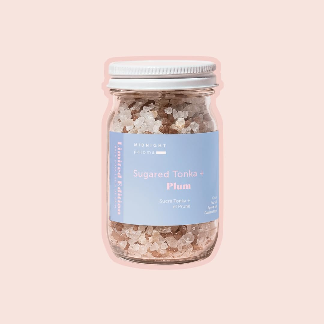 Sugared Tonka + Plum Bath Soak 4oz