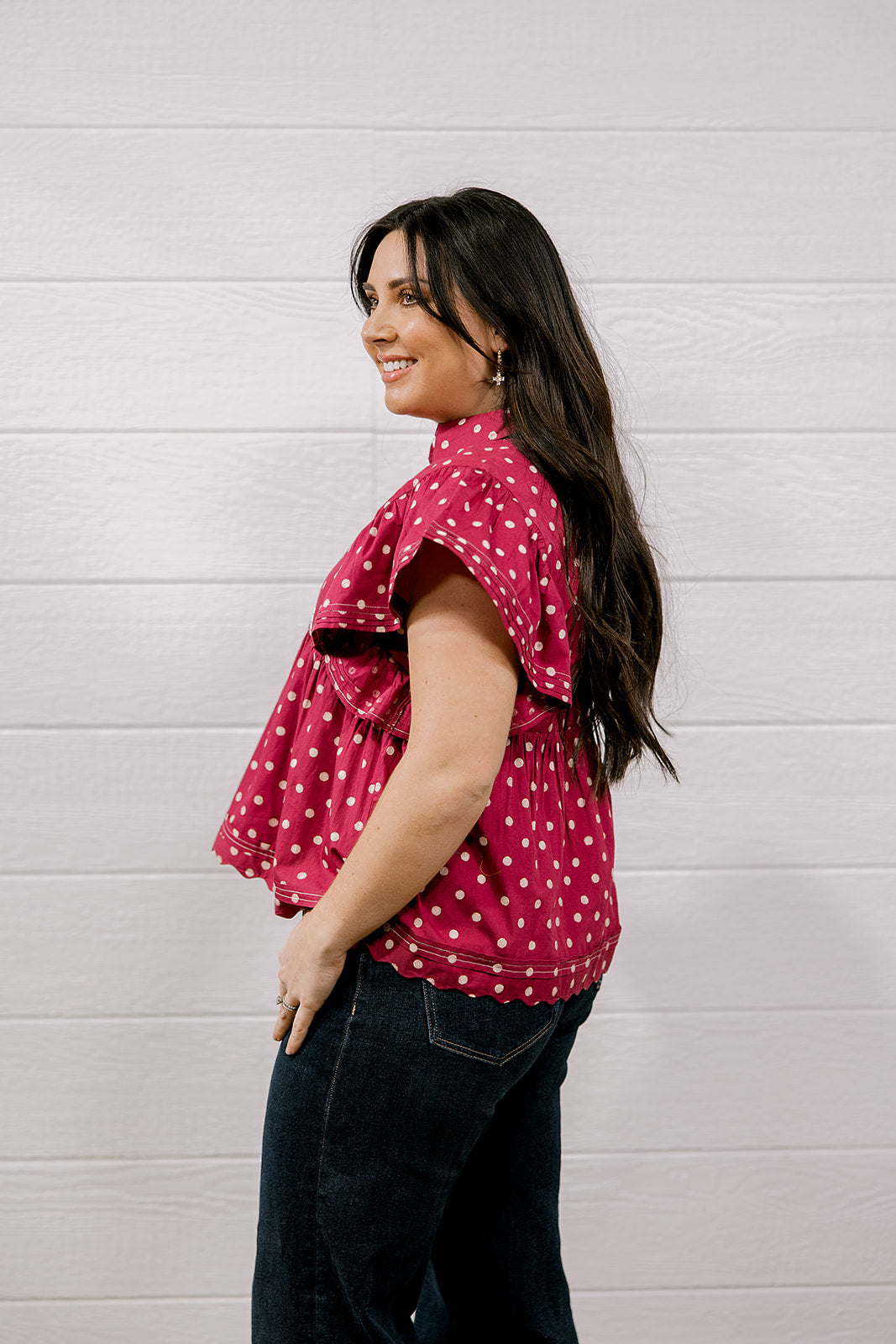 Piper Top - Maroon by Oh My Stars