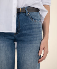 Charlotte High Rise Wide Leg Serenity Wash Jeans