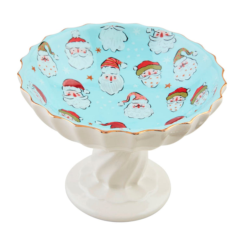 Christmas Pedestal Candy Dish in 2 Styles