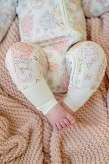 Boosh Baby Blue Pastel Floral Zippy