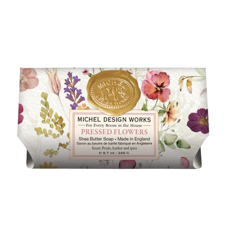 Michel Design Works Pressed Flower Bar Soap