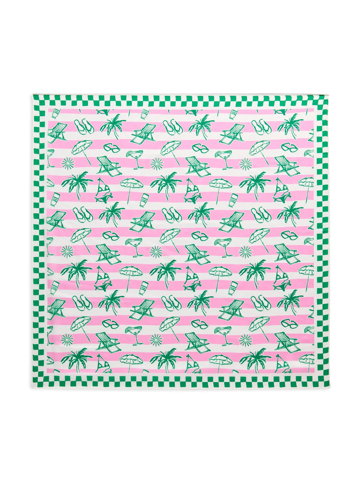 Shiraleah Tropical Scarf - Pink