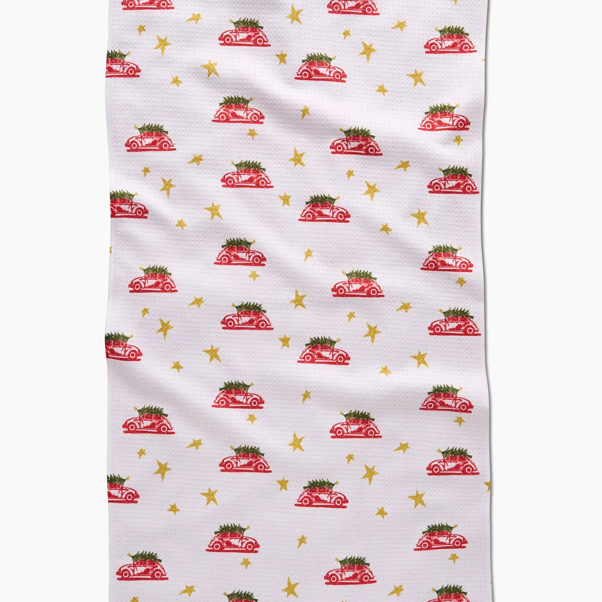 Geometry Christmas Bug Tea Towel