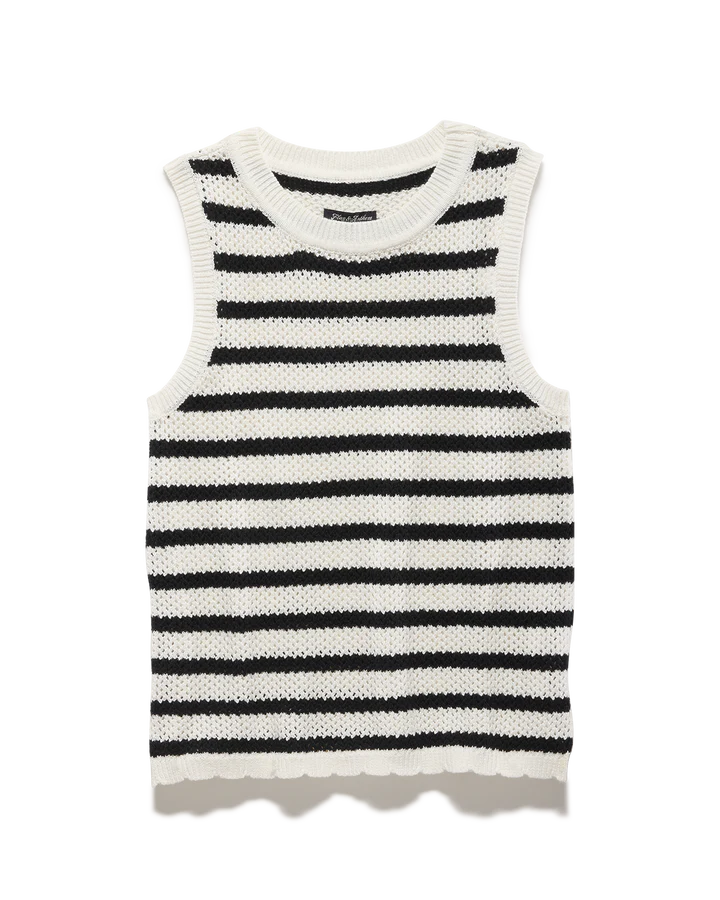 Iris Stripe Sweater Tank