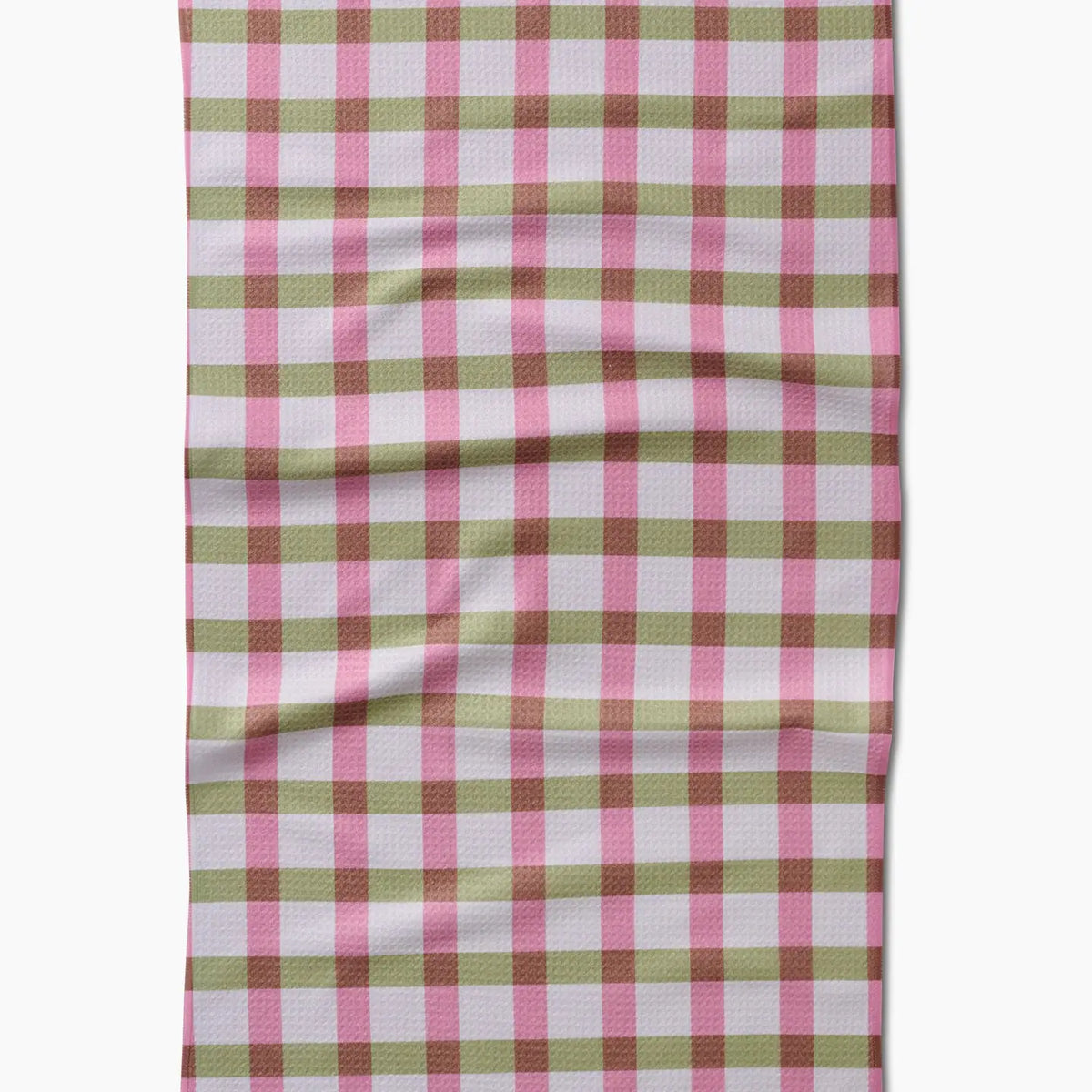 Geometry Patricia Plaid Tea Towel