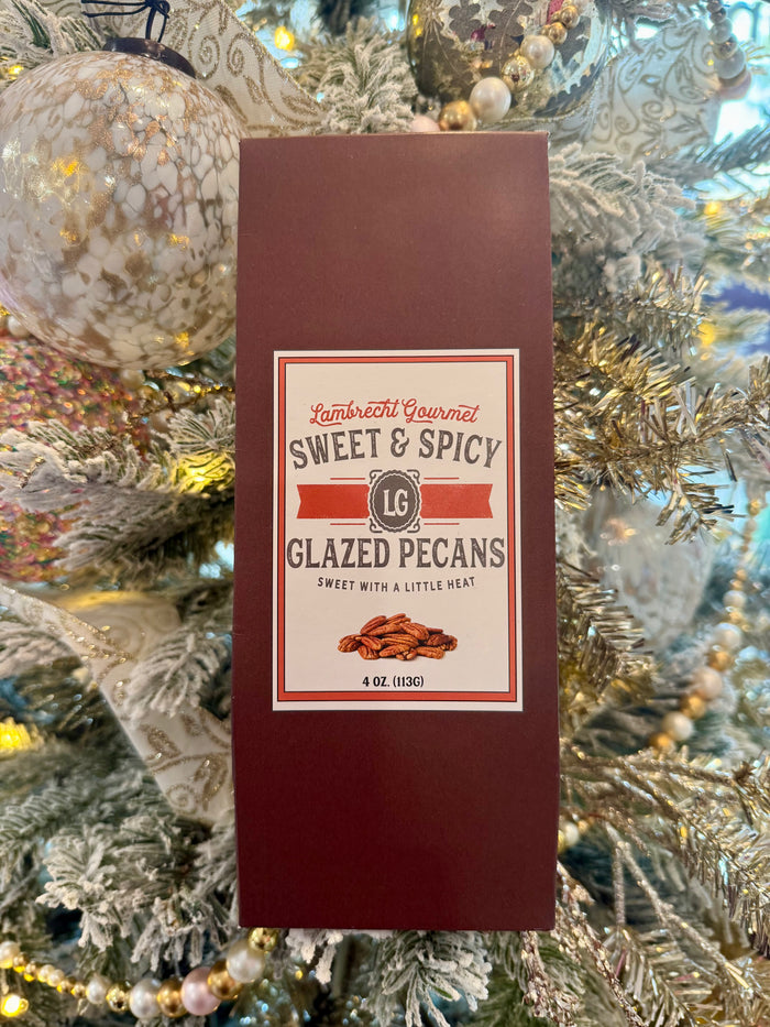 Sweet & Spicy Glazed Pecans