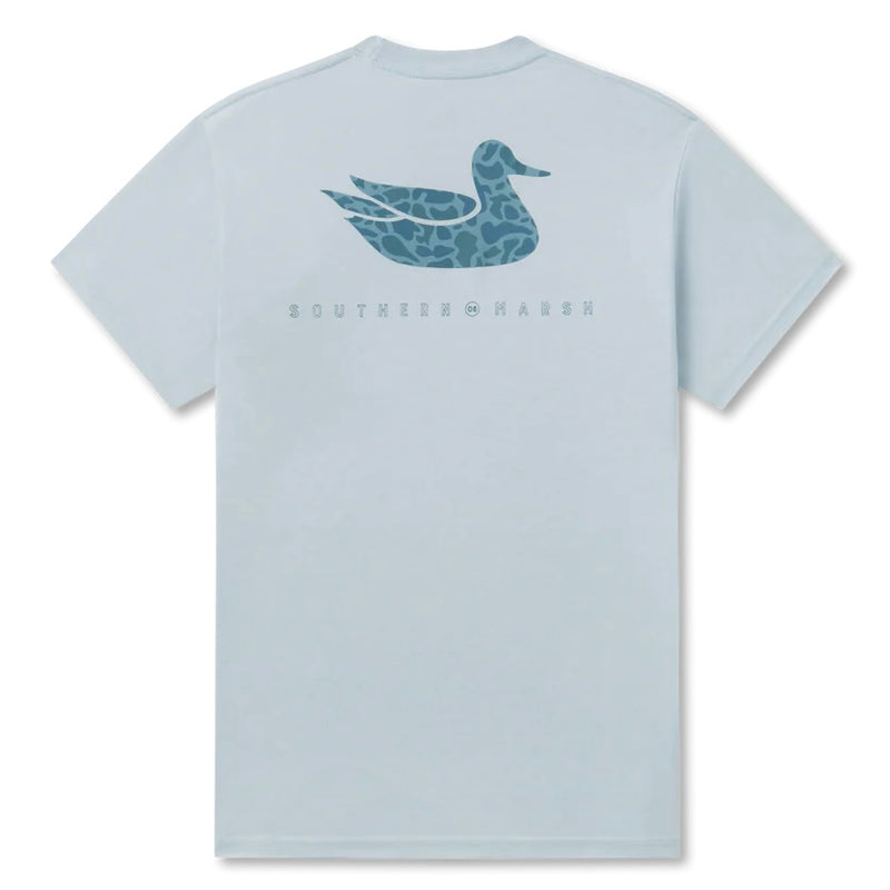 Southern Marsh Sea Wash Tee - Retro Duck Originals, Mist