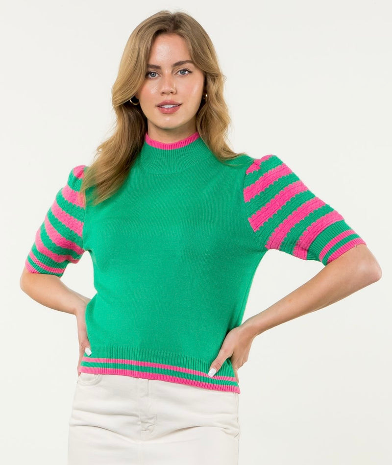 Jodi Short Sleeved Sweater