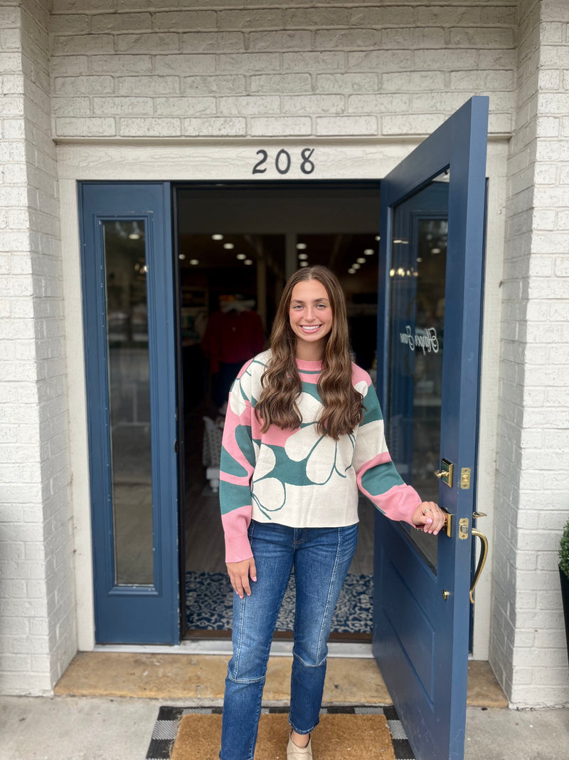 Jacqueline Floral Sweater
