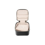 Leah Travel Jewelry Case With Pouch - Black