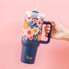 40oz Bright + Bloomy Take Me Everywhere Tumbler