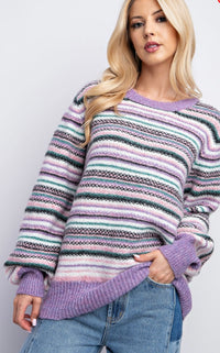 Kylie Stripe Sweater