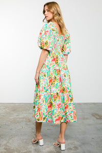 Ariel Floral Print Dress