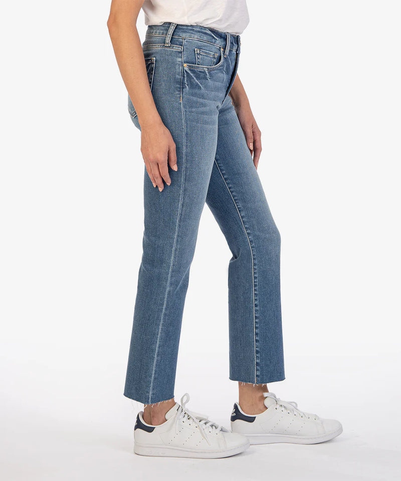 KUT from the Kloth  Kelsey High Rise Ankle Flare Jean