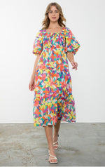 Lanie Floral Print Dress