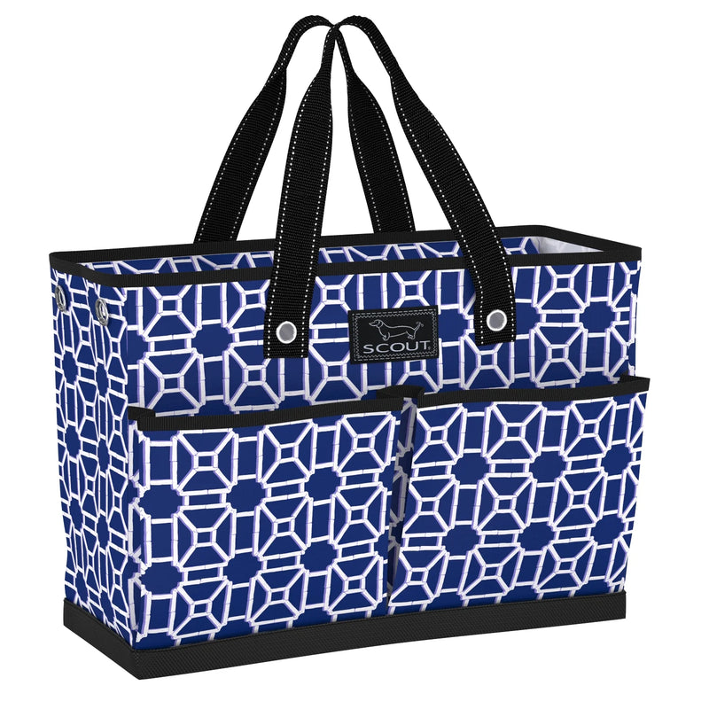 Scout Large Pocket Tote - Lattice Knight