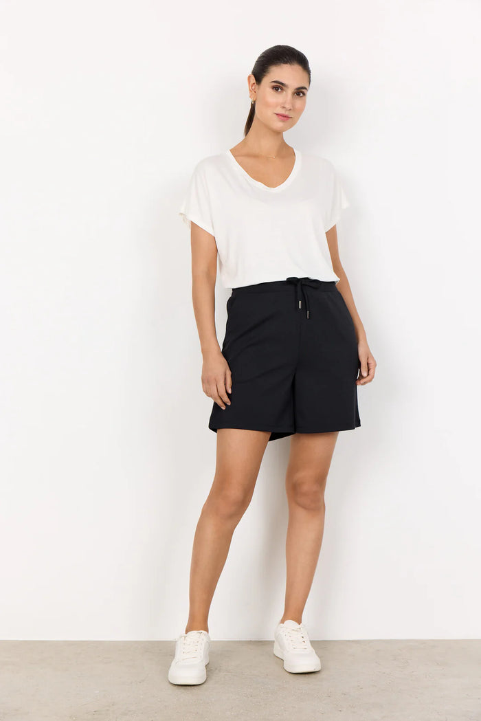 Hallie Black Shorts